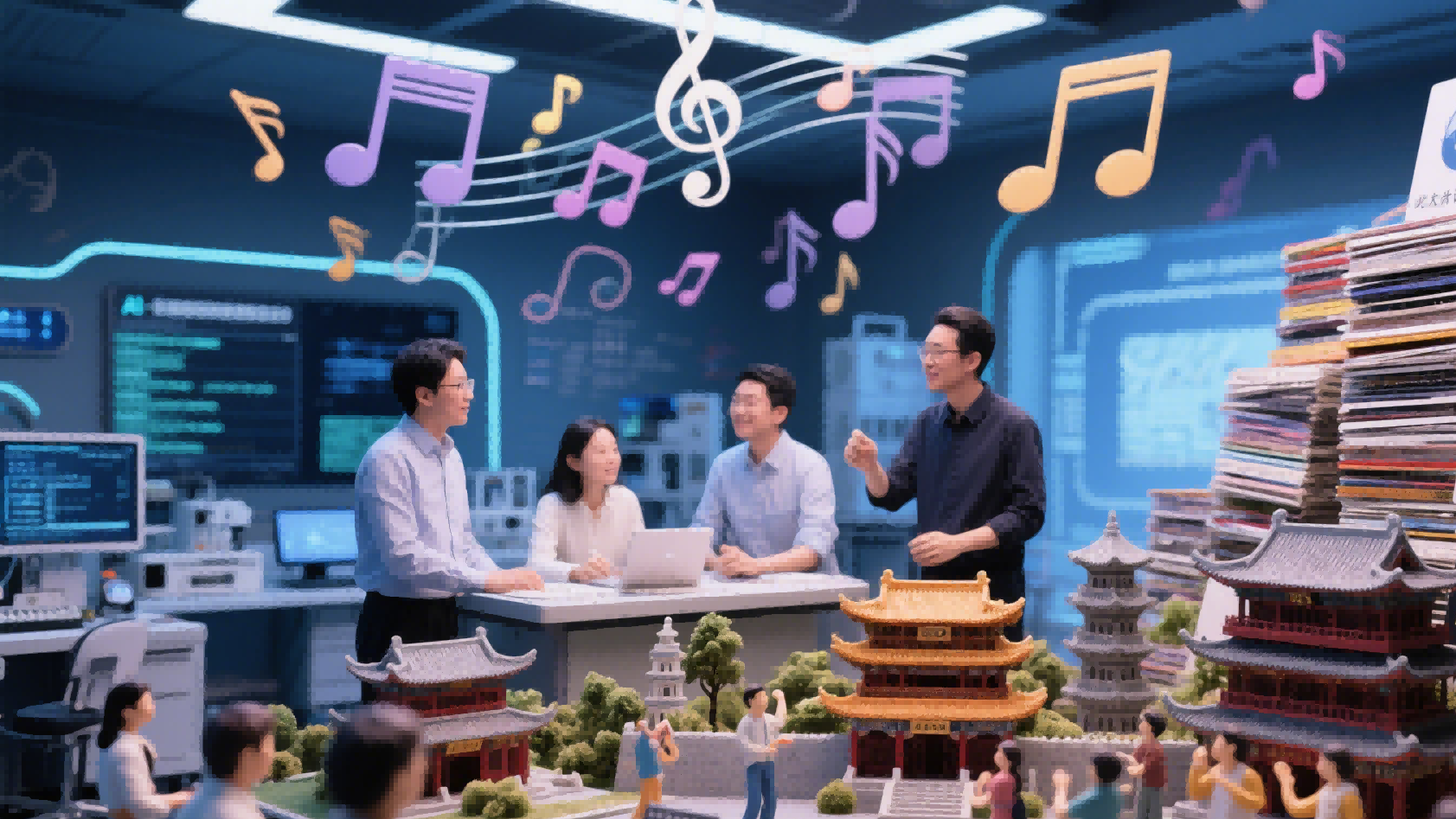 AI音乐创作界面截图